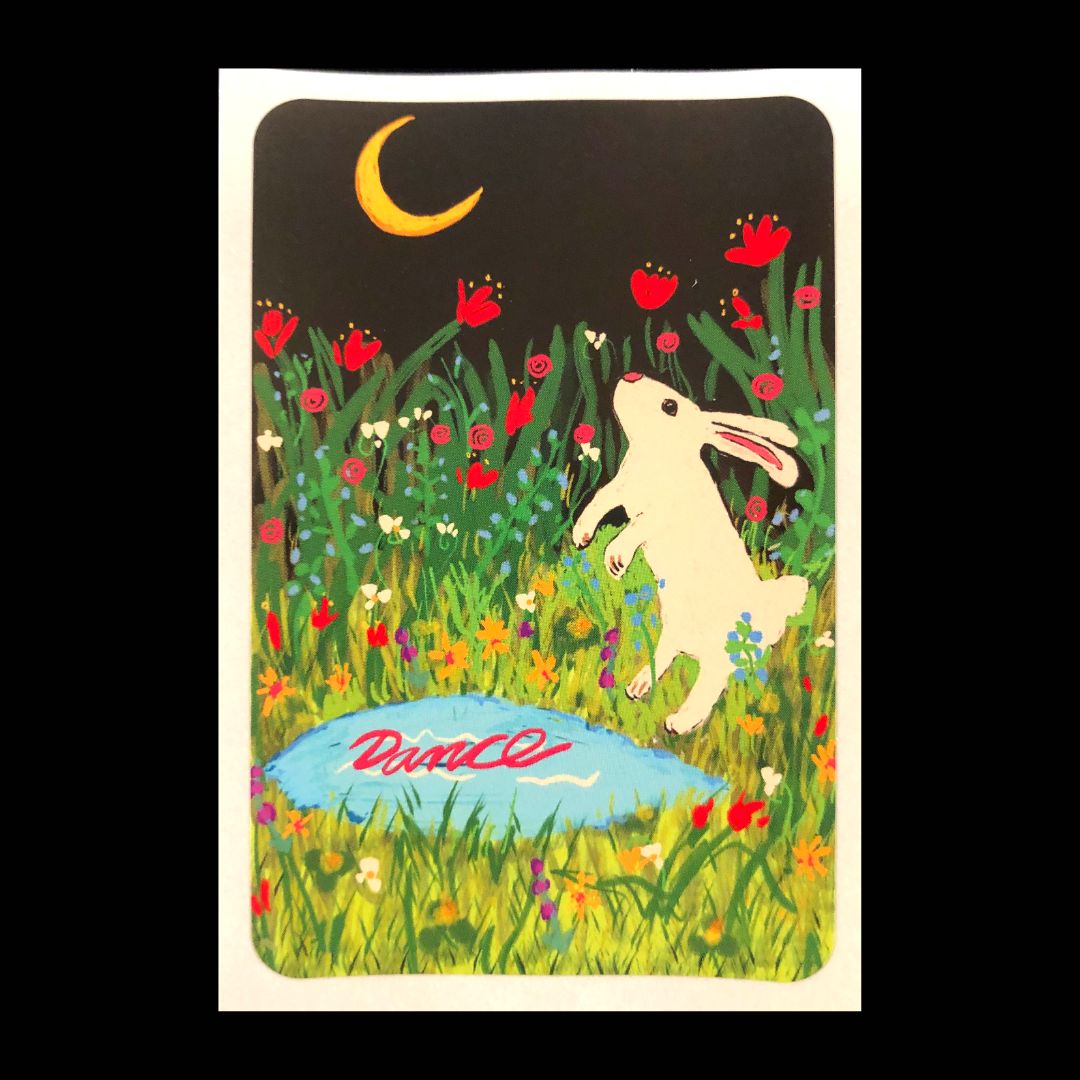 Dance Rabbit Sticker