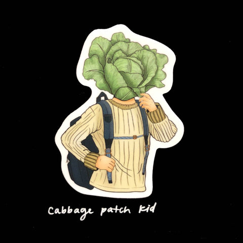 Cabbage Patched Kid Sticker