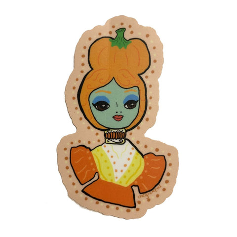 Pumpkin Queen Sticker