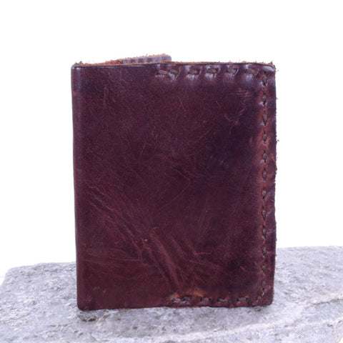 Recycled Leather Card Holder/Wallet