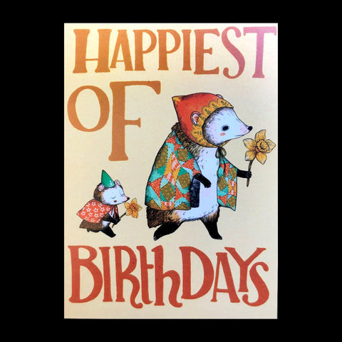 Happiest of Birthdays - Birthday Card