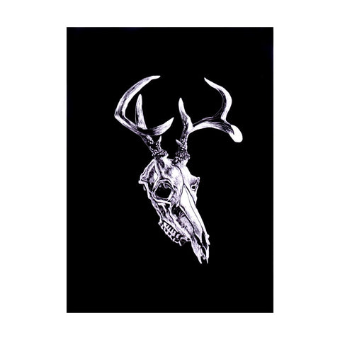 Deer Skull Print 8.5 x 11