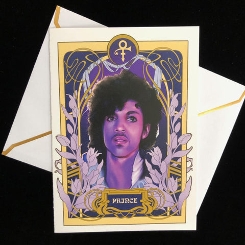 Prince Greeting Card