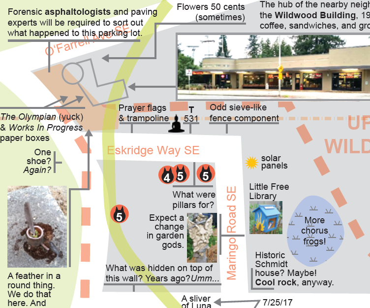 Psychogeographic Walking Map (Gov Stevens, Carlyon N Neighborhoods))
