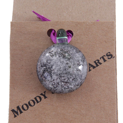 Moody Studio Arts Glass Full Moon Pendant