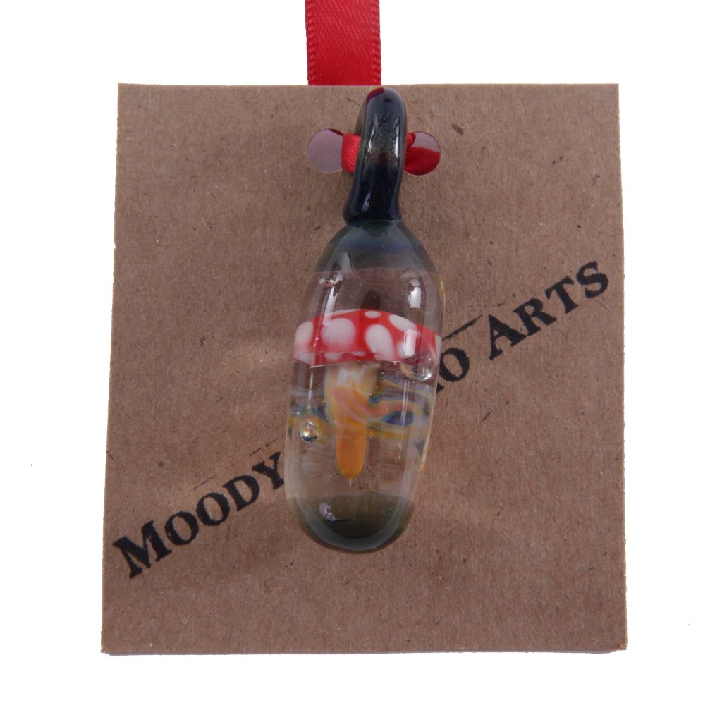 Mushroom Happy Pill Pendant