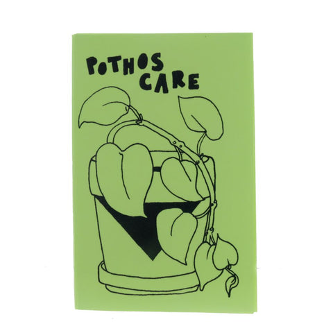 House Plant Care Mini Zine - Pothos
