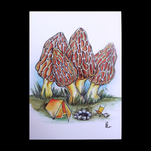 Mushroom Camping - Morel Tent