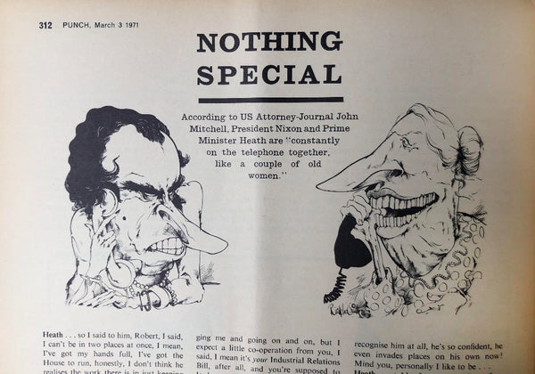 Punch Magazine - March 1971 King Charles
