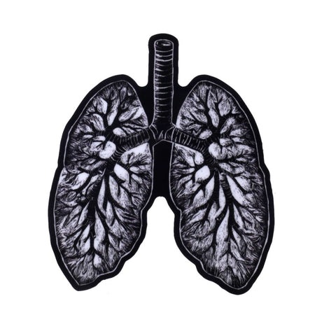 White Lungs Sticker