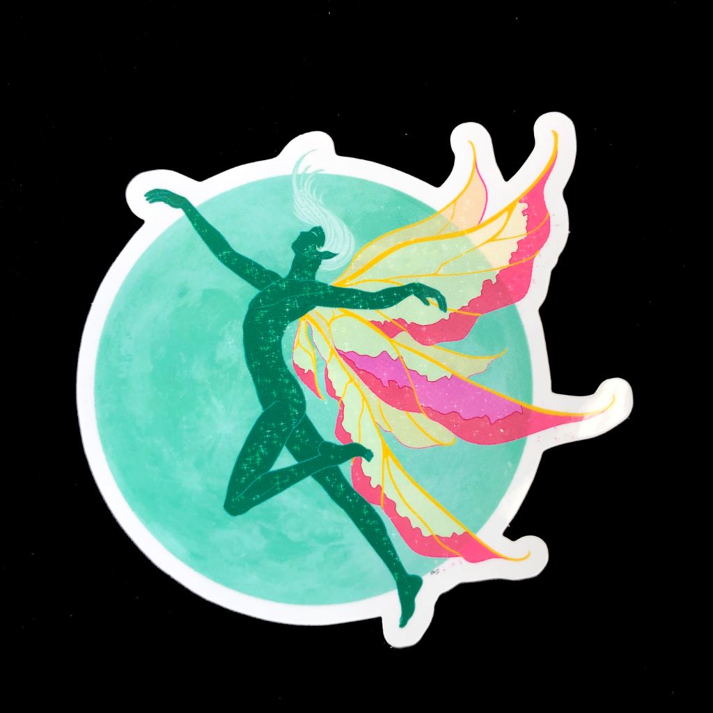 Moon Fairy sticker