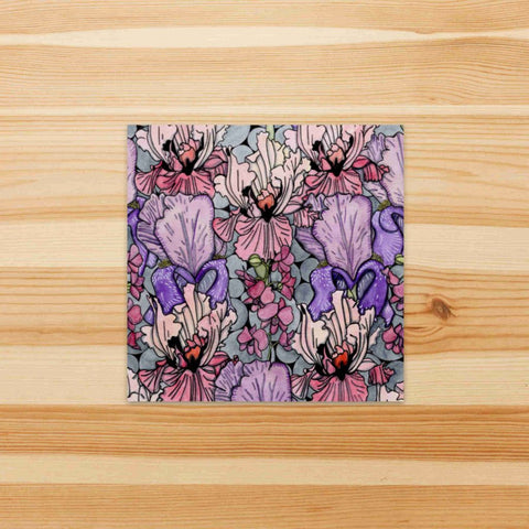 Floral Repetition Sticker