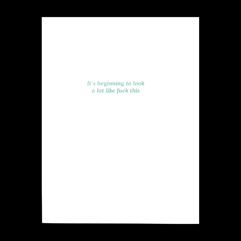 Beginning To Look A Lot Like - Snarky Holiday Card