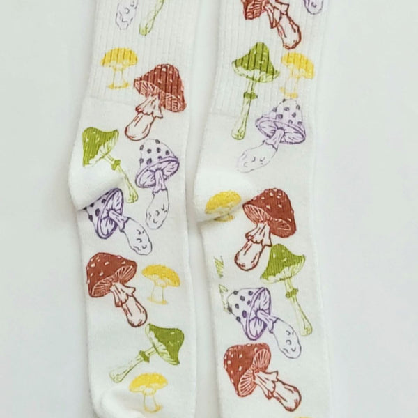 Mushroom Printed Socks