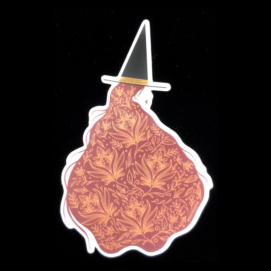 Midnight Witch Sticker