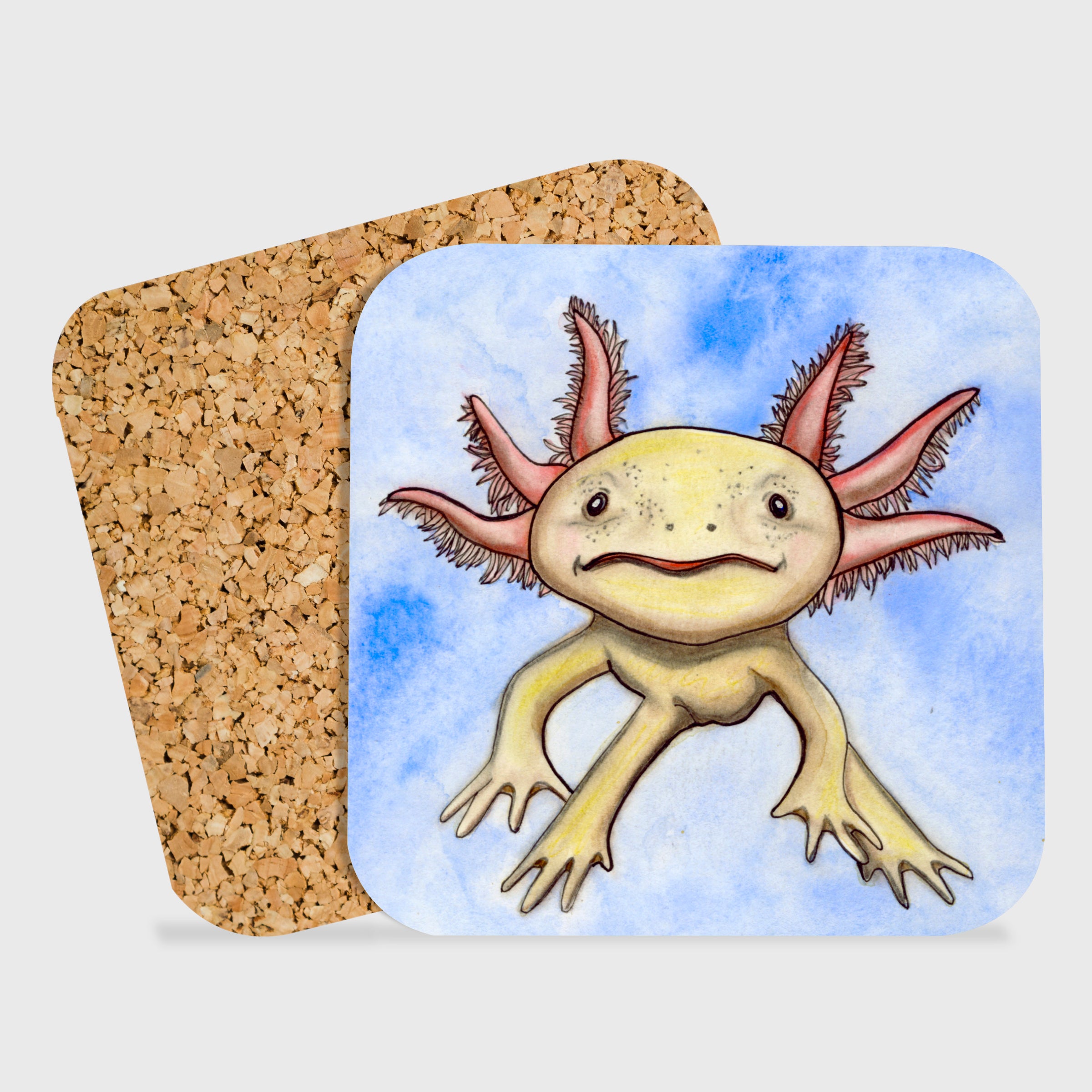 Axolotl Cutie Coaster Gallery Boom