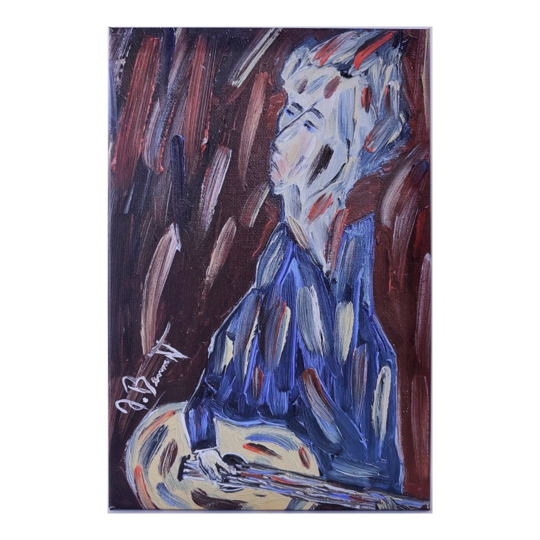 Balladeer - abstract on canvas