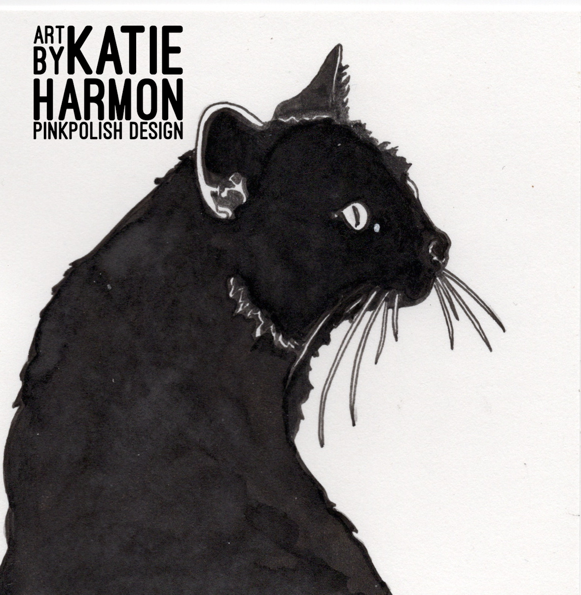 Original Artwork: Cat #1 (Katie Harmon)