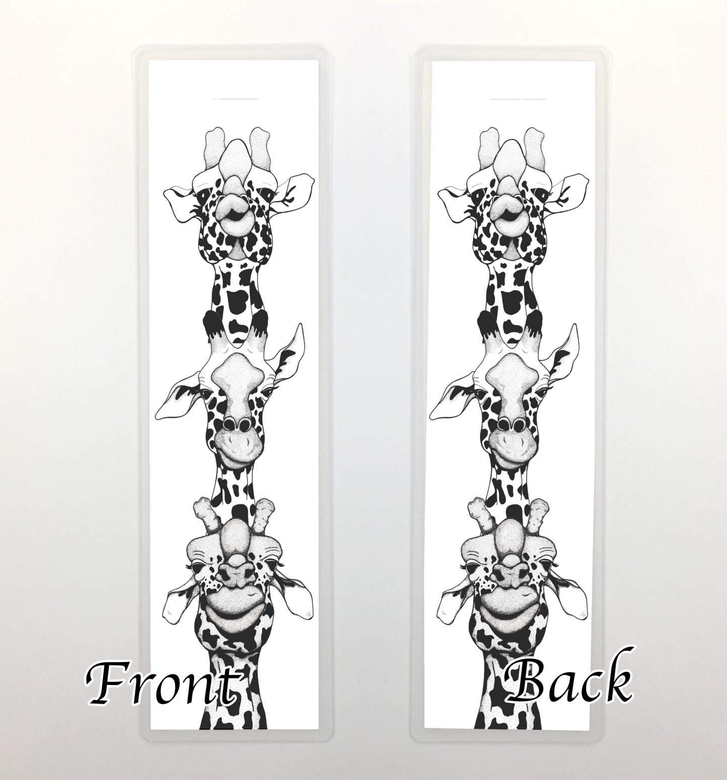 Giraffes Bookmark