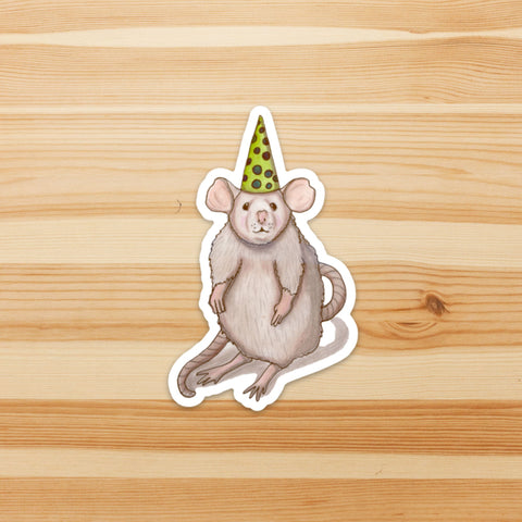 Field Mouse Celebration Sticker