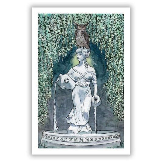 Fountain of Knowledge Print