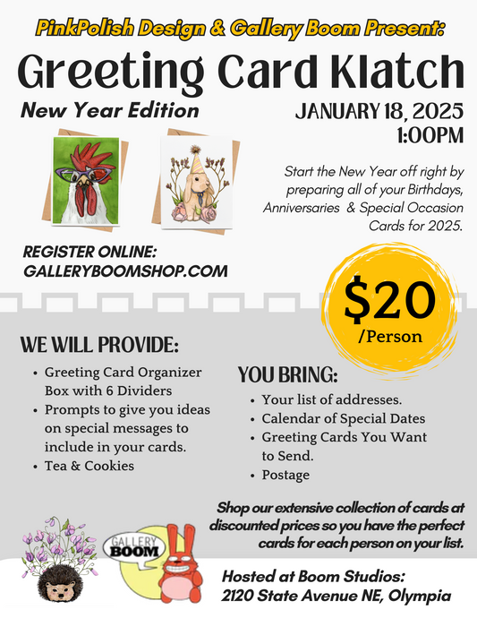 Greeting Card Klatch: New Year Addition