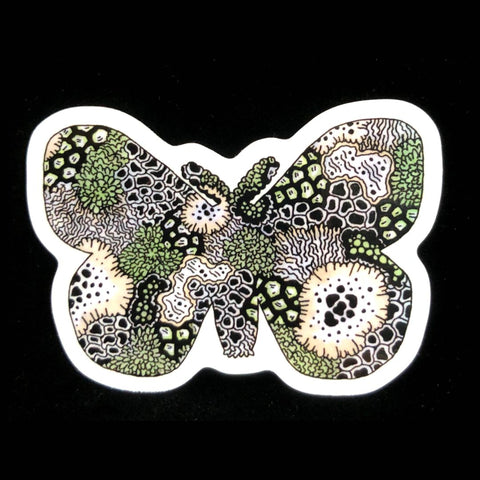 Lichen Moth Sticker