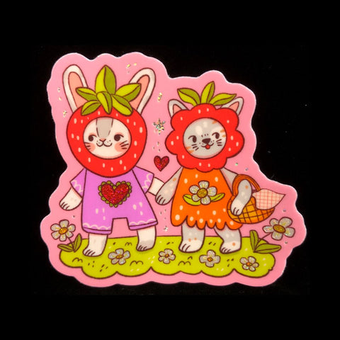 Strawberry Fields Sticker