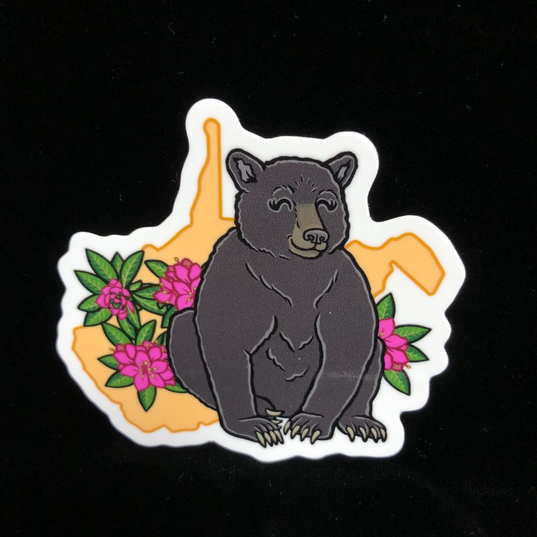 West Virginia State Sticker