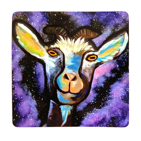 Space Goat Sticker