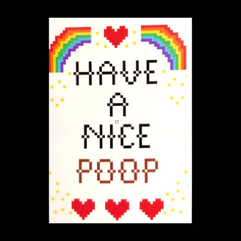 Have a nice poop - sticker