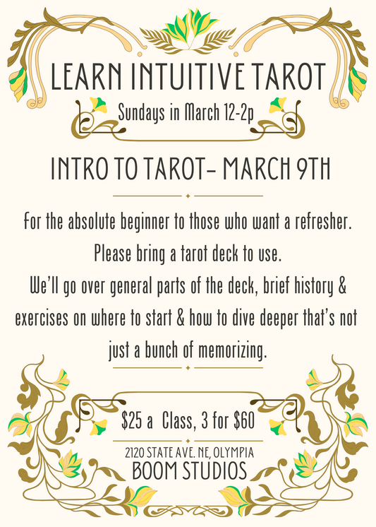 Learn Intuitive Tarot: Intro to Tarot