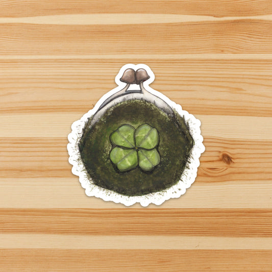 Lucky Little Coin Purse Sticker