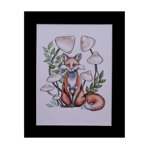 Fox Seasons: Summer Solstice Original Watercolor