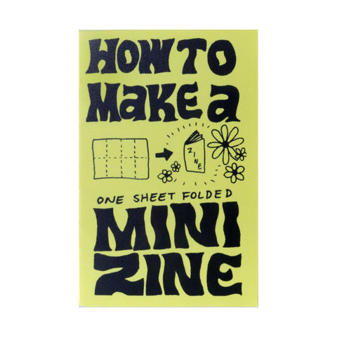 How to make a minizine