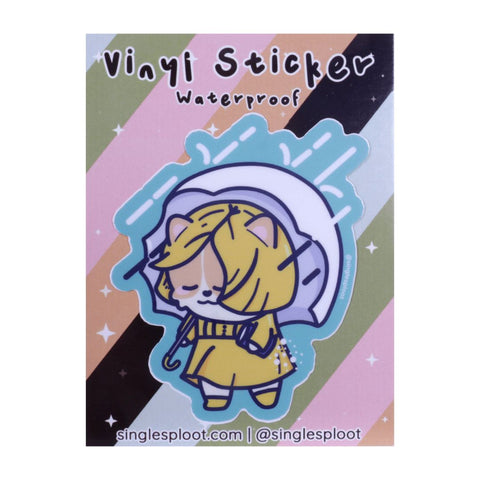 Salt Girl Corgi Sticker