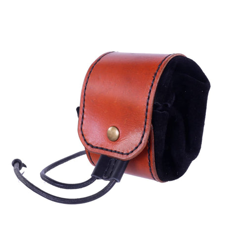 Leather Jewelry Travel Bag