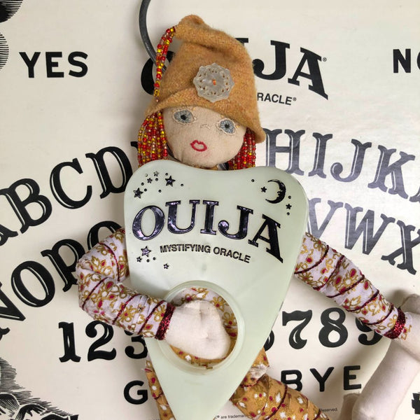 Ouija Fiber Art Doll