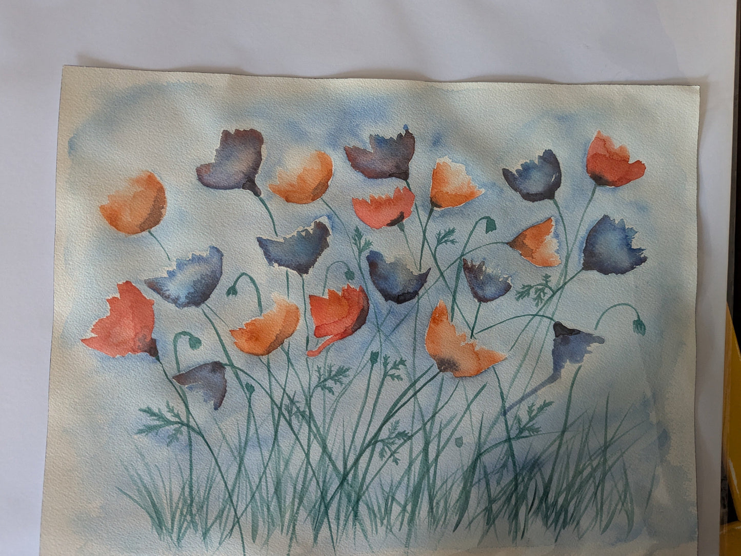 Original Artwork: Poppies  (Karen Dickinson)