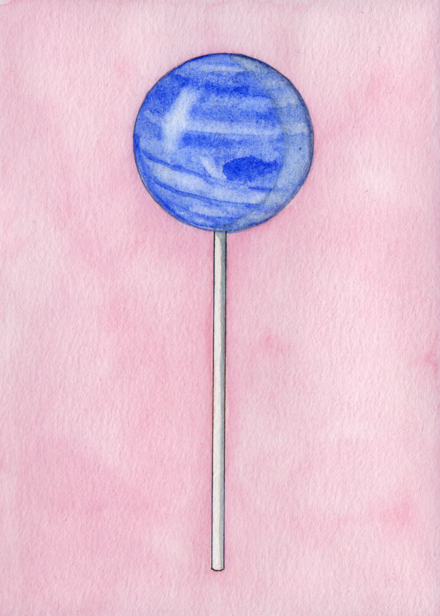 Original Artwork: Planet Pop Neptune (Katie Harmon)