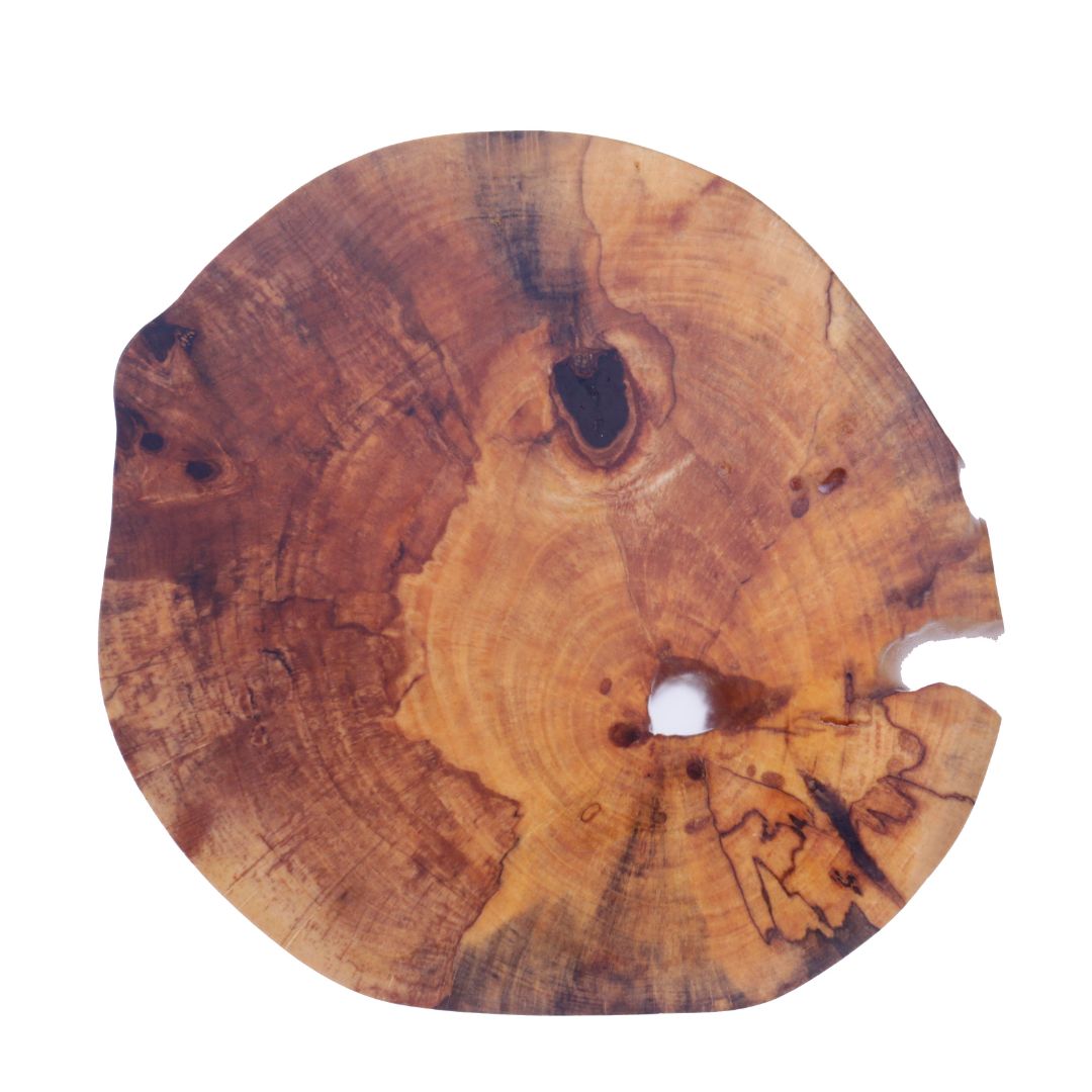 Decorative Round, unknown spalted #2