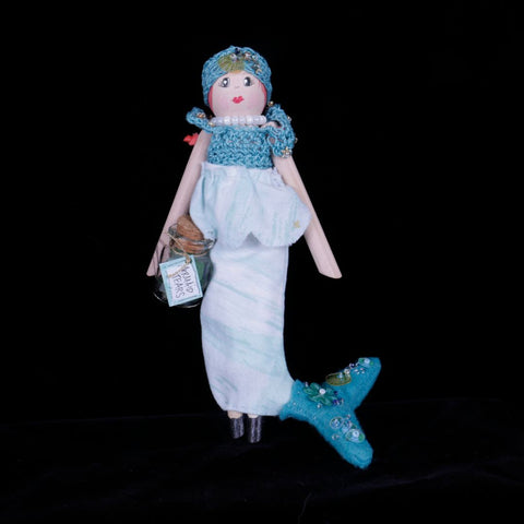 Mermaid - Wood Peg Doll