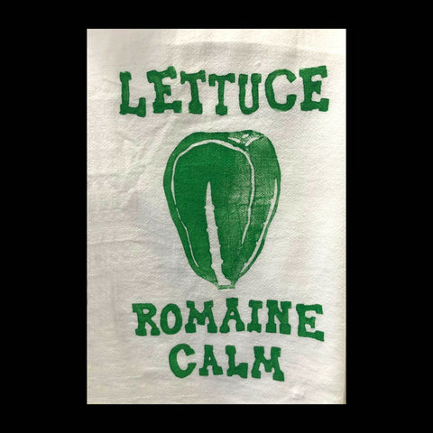 Romaine Lettuce Dishtowel