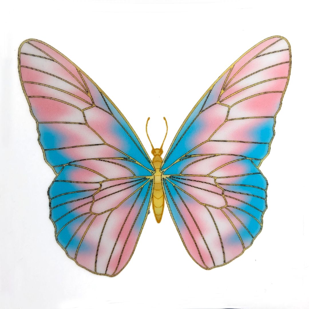 Transgender Butterfly sticker
