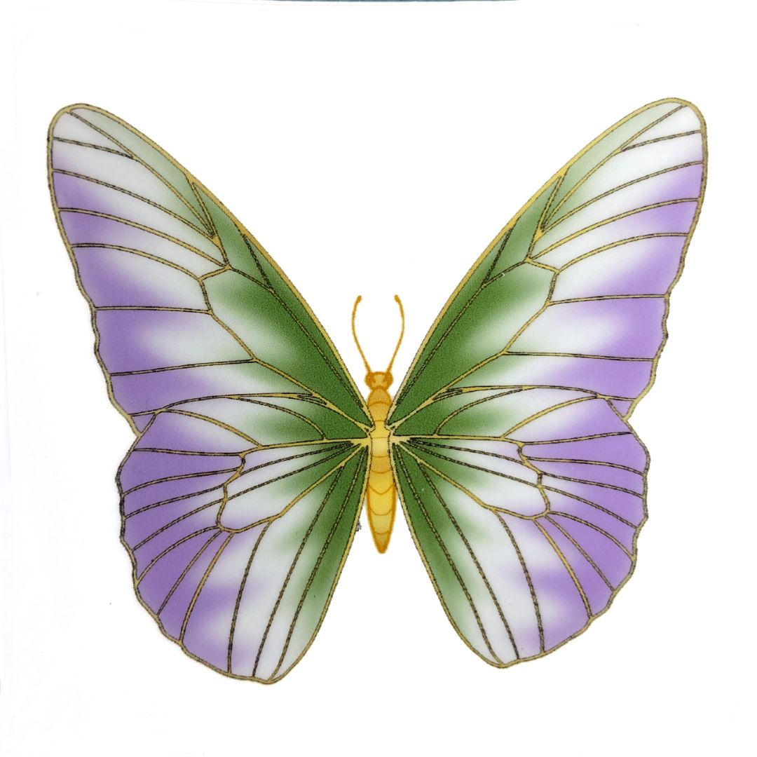 Genderqueer Butterfly sticker