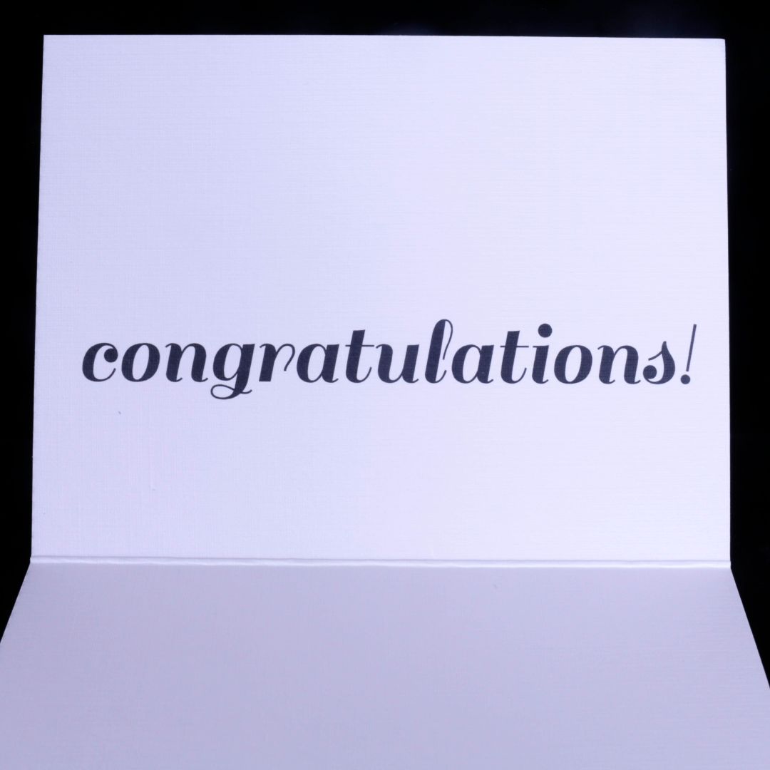 Doll Congrats Card