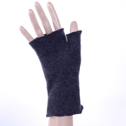 Cashmere Armwarmers - charcoal grey