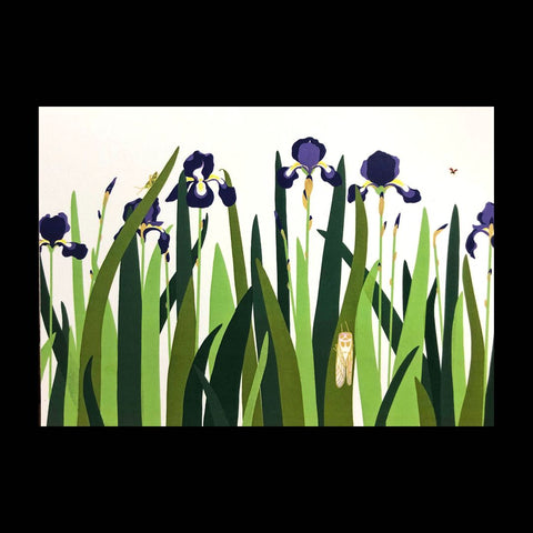 Irises Card