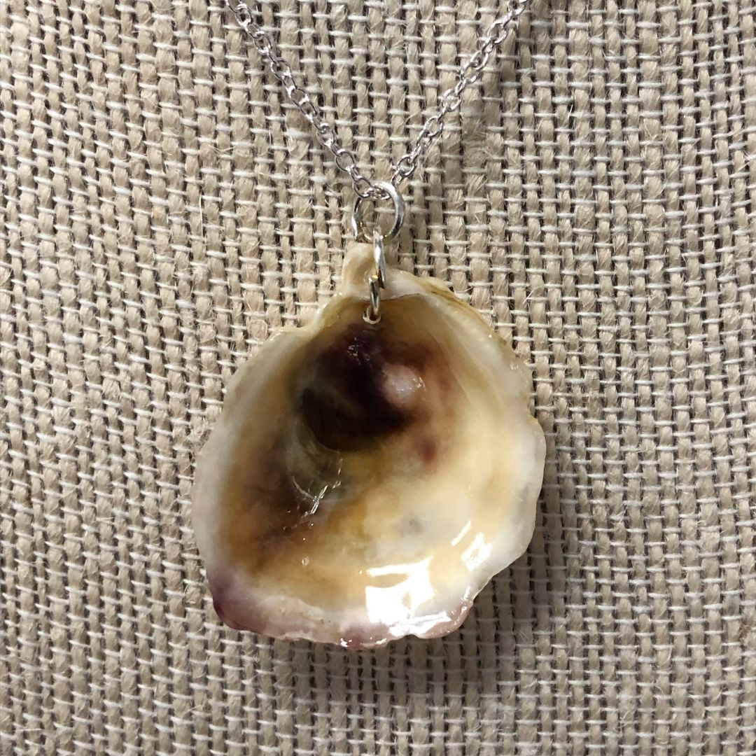 Natural - Oyster Shell Necklace