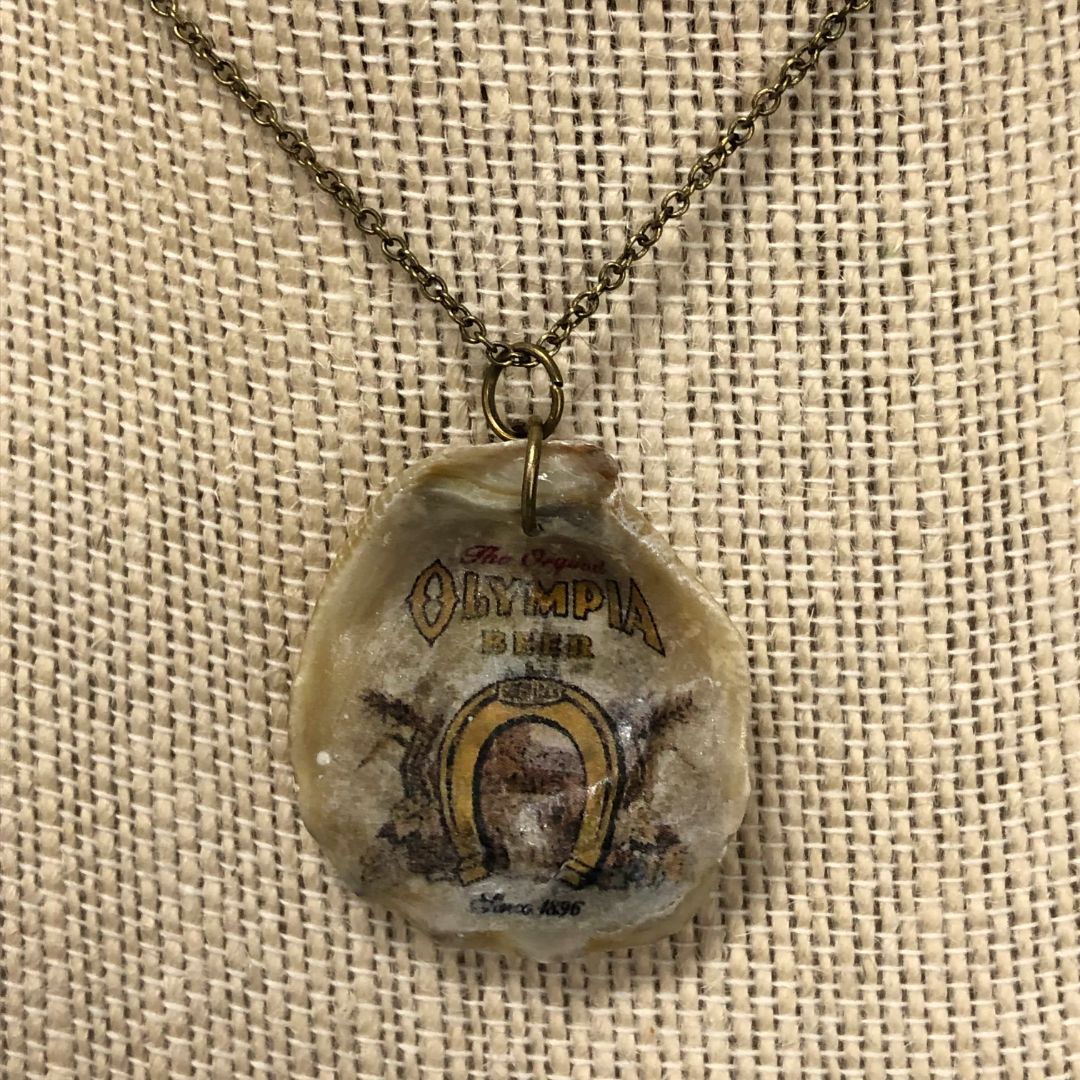 Oly Beer Oyster Shell Necklace